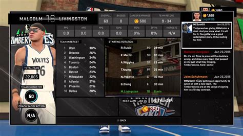 Nba 2k15 My Career Episode 2 First 10 Day Contract Youtube