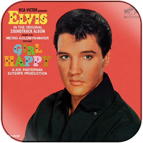 Elvis Presley Girl Happy 2 Album Cover Sticker Album Cover Sticker
