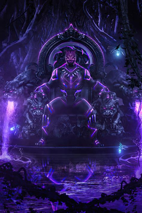 640x960 Black Panther Throne 2020 Iphone 4 Iphone 4s Hd 4k Wallpapers