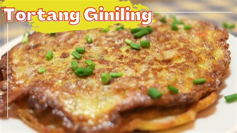 How To Cook Tortang Giniling Na Baboy Ground Pork Omelet Pinoy Easy