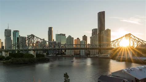 Timelapse Of Brisbane Story Bridge Stock Video Motion Array