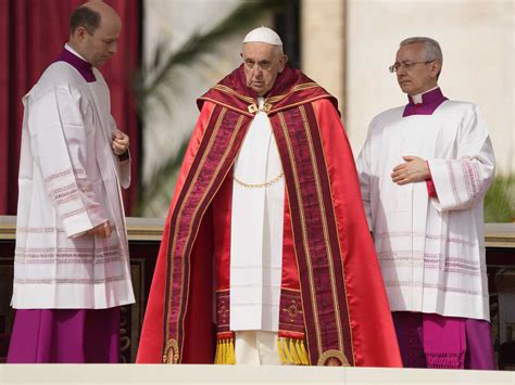 Pope Francis Has Marked Palm Sunday In The Vatican Following His