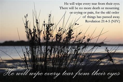 He Will Wipe Every Tear From Their Eyes By Catherine Davis Redbubble