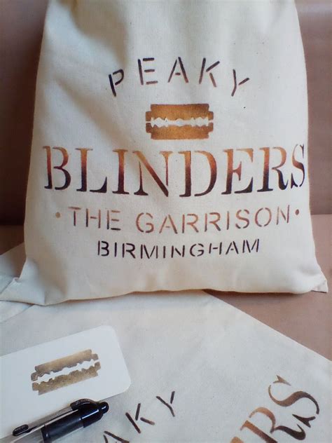 Peaky Blinders Inspired Gift Bag Etsy