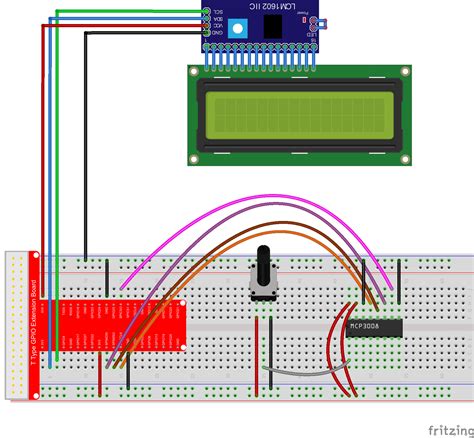 Raspberry Pi Starter Kit Lesson Raspberry Pi Potentiometer And Lcd