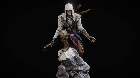 Assassins Creed Iii Connor Kenway Download Free 3d Model By Deleon