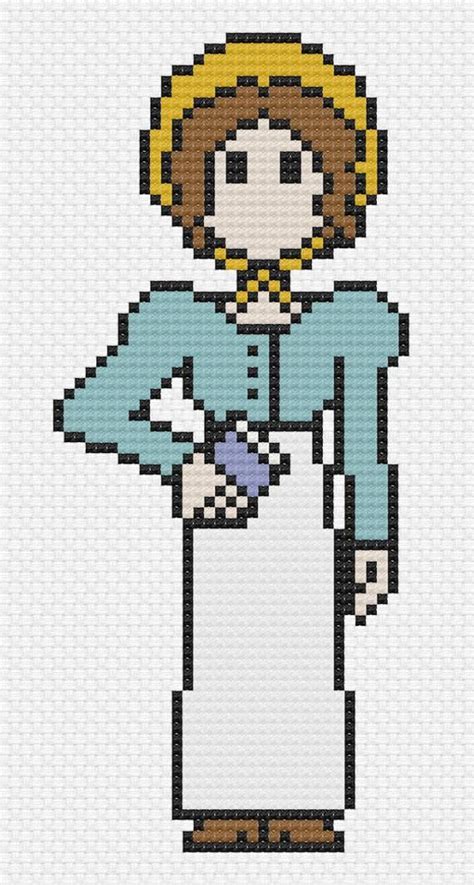 It is a truth universally acknowledged, that a cross stitcher in possession of good taste, must be in want of yet another p & p pattern. Elizabeth Bennet - Pride and Prejudice Cross Stitch ...