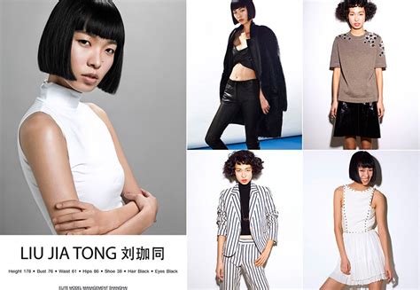She began modeling at 8. Liu Jia Tong | the Fashion Spot