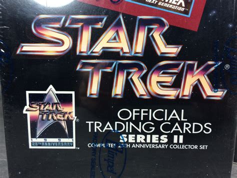 Oct 18, 2016 · the set encompasses all of star trek's 50 years of canonical film and television productions through the 2013's star trek: Value of STAR TREK 25th Anniv. Trading Cards 3 Sealed Boxes Wholesale Lot (Impel, Series II ...