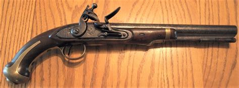 M1805 Harpers Ferry Flintlock Pistol Harpers Ferry Arsenal And Joseph