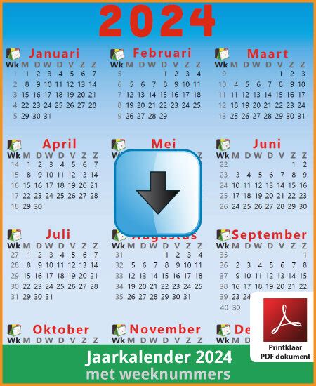Kalenders 2024 Gratis Downloaden En Printen Feestdagen Belgie 2023