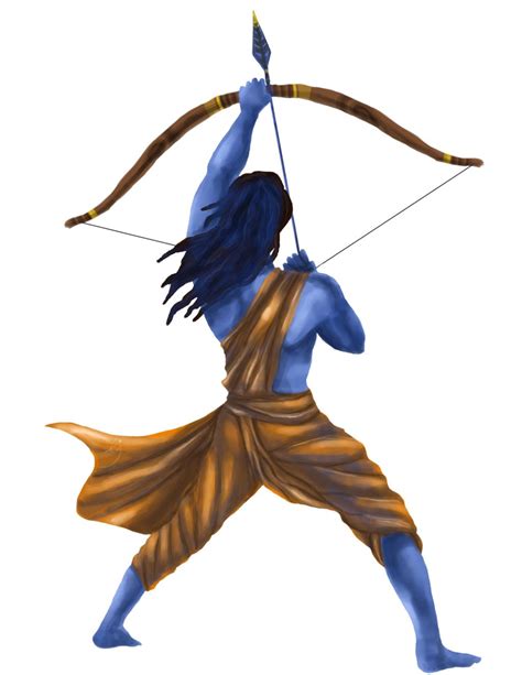 Lord Ram From The Epic Ramayana By Tej Deep On Deviantart Lord