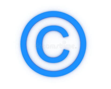 Sign Of Copyright Stock Illustration Illustration Of Isolated 3007661