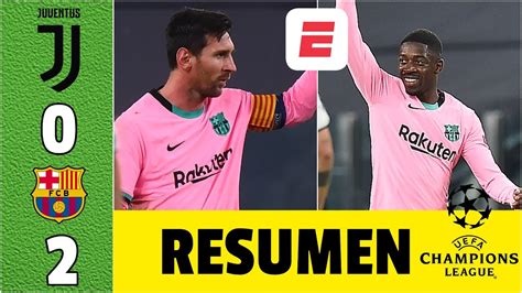 Messi no jugará más en el barça tras romperse el principio de acuerdo entre jugador y club. Juventus 0-2 Barcelona. Messi y Dembélé ANOTAN. ¡A Morata ...