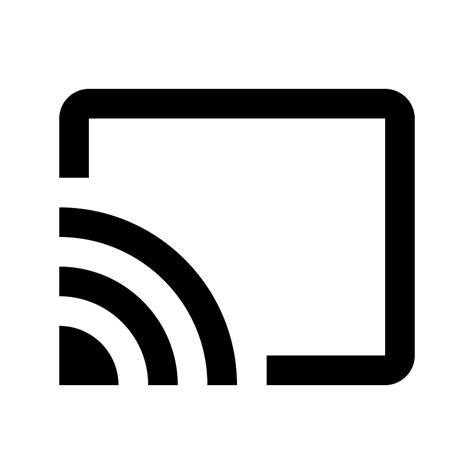 Chromecast Icon Free Download Transparent Png Creazilla