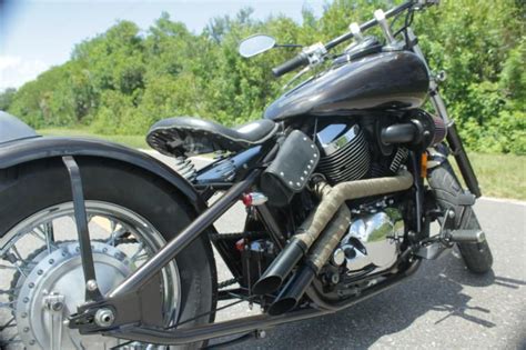 Take a quick look at our 2001 honda 750 shadow build. 2001 Honda 750 Shadow Custom Hard-Tail Bobber for sale on ...