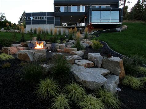 Geotechnical engineering, also known as geotechnics, is the branch of civil engineering concerned with the engineering behavior of earth materials.it uses the principles of soil mechanics and rock mechanics for the solution of its respective engineering problems. Modern Terrace With Fire Pit | HGTV