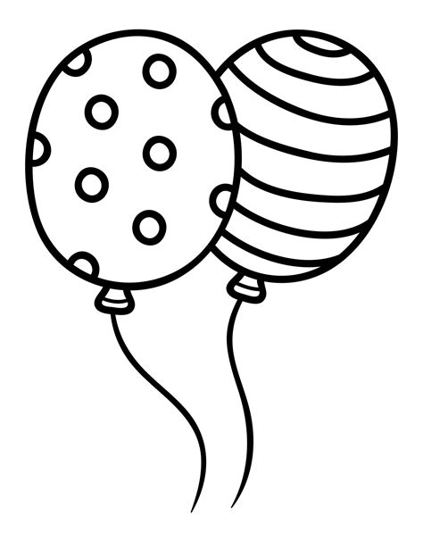 10 Best Printable Balloon Cutouts Pdf For Free At Printablee