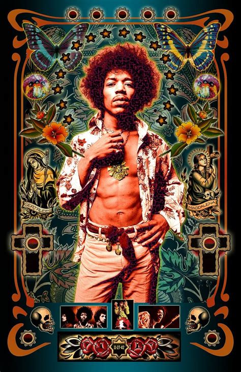 Jimi Hendrix Etsy Jimi Hendrix Art Jimi Hendrix Poster Jimi Hendrix