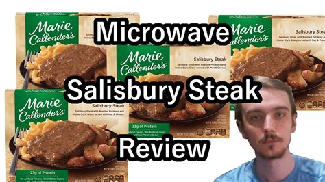 Marie Callenders Salisbury Steak Review Youtube