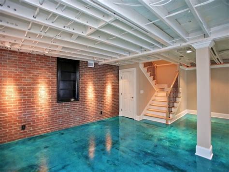 Tile ceramic and stone tile flooring can certainly also be used in dry basement spaces, with the added advantage of being an excellent basement floor idea if you also have radiant underfloor heating. 20 Gorgeous Basement Flooring Ideas
