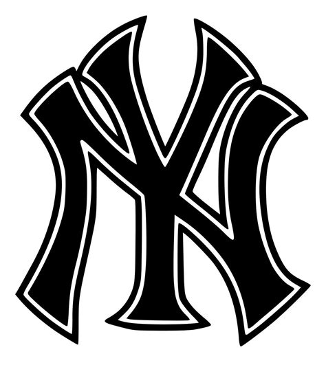 Yankees Logo Decal Etsy