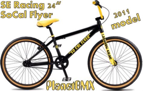 Se Bikes So Cal Flyer 2011 Complete Bmx Bike 24 Inch Black Se Bmx