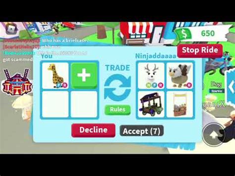Trading Fly Ride Giraffe - YouTube