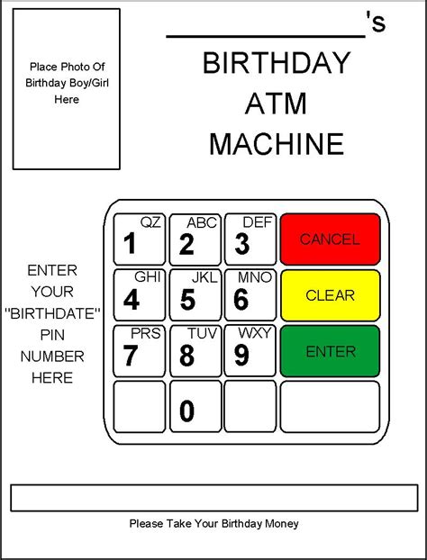 Maybe you would like to learn more about one of these? RobbyGurl's Creations: DIY Birthday Card ATM Machine