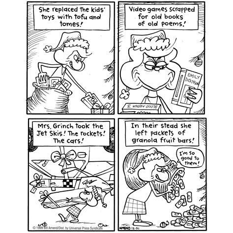 From The Foxtrot Archives Andy The Grinch Christmas Holidays