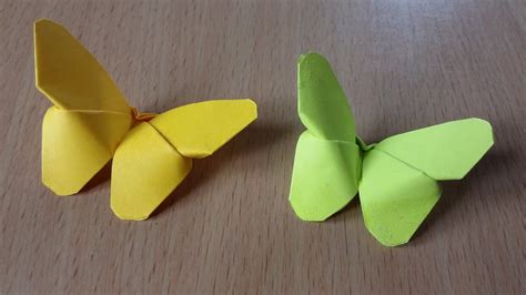Origami Butterflys With Post It Notes Youtube