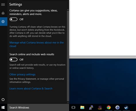 Blockremove Webbing Search From Windows 10 Super User