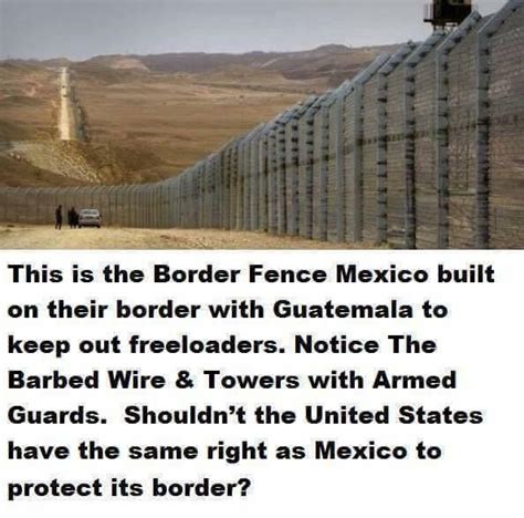 Mexican Southern Border Fence