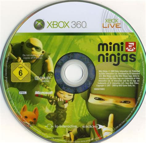 Mini Ninjas 2009 Xbox 360 Box Cover Art Mobygames