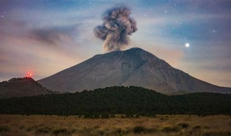 Volcano Eruption Watch Live As Mexicos Popo Volcano Shows Signs Of