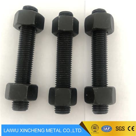 Astm A Gr B B L L M Thread Rod Stud Bolt And A Gr H Nut China Stud Bolts And B