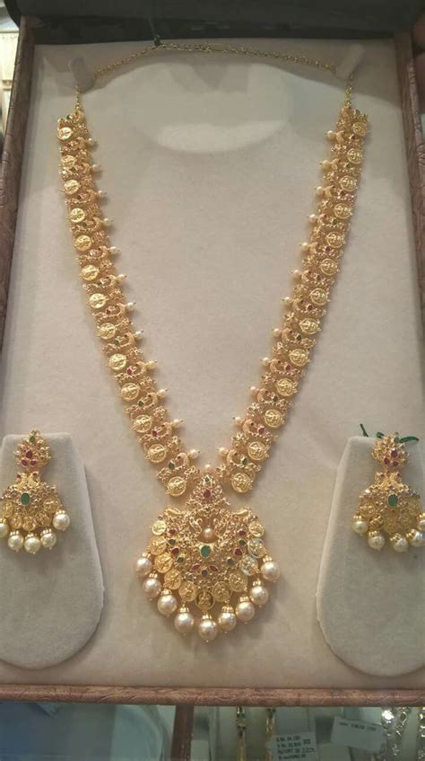 Pin By Saher Alam On Carat Gold Gold Necklace Designs Gold Bride