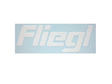 Modellbau Schultedeshop Fliegl Logo Weiß Auf Waf 35x12 Mm