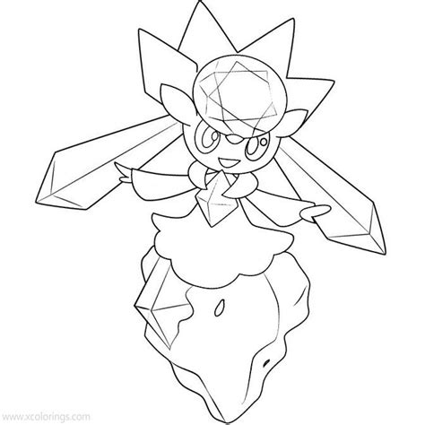 Victini From Pokemon Coloring Pages