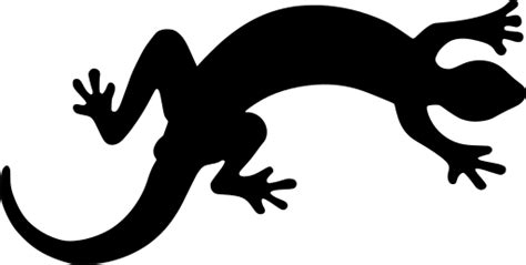 SVG Gecko Lizard Salamander Free SVG Image Icon SVG Silh