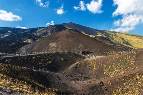 Near the foot of the volcano, there sardinia, or sardegna as it is known in italy, is the second largest island i. Mount Etna, Volcano Located In Sicily, Italy Stock Image ...