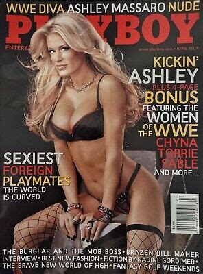 Playboy Magazine April Ashley Massaro Women Of Wwe Chyna Torrie