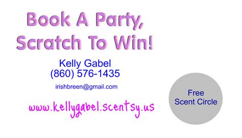 Scentsy business card template : Independent Scentsy Consultant: September 2011