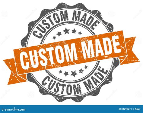 Custom Made Stamp Stock Vector Illustration Of Template 84299271