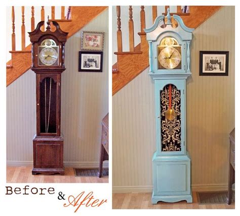 59 Best Grandfather Clock Upcycle Images On Pinterest Repurposed