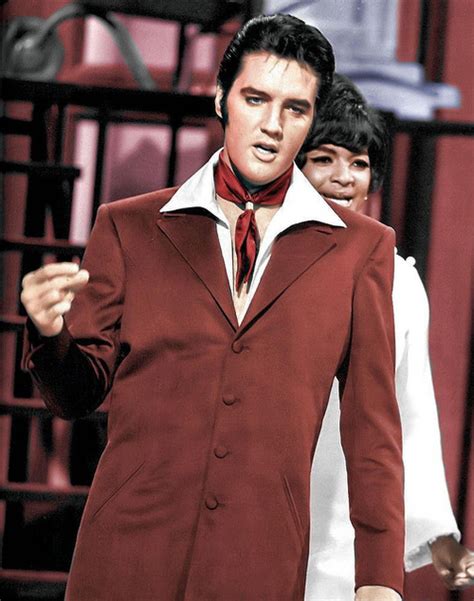 Elvis Presley Nbcs 68 Comeback Special Elvis Presley Photo