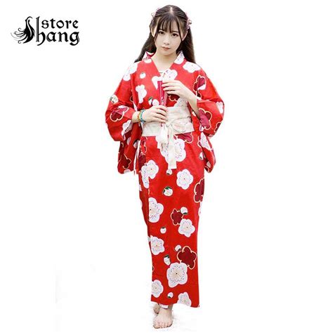 Women S Sexy Yukata Kimono Dress Satin Chiffon Long Floral Japanese Kimono Robe Gown Sexy
