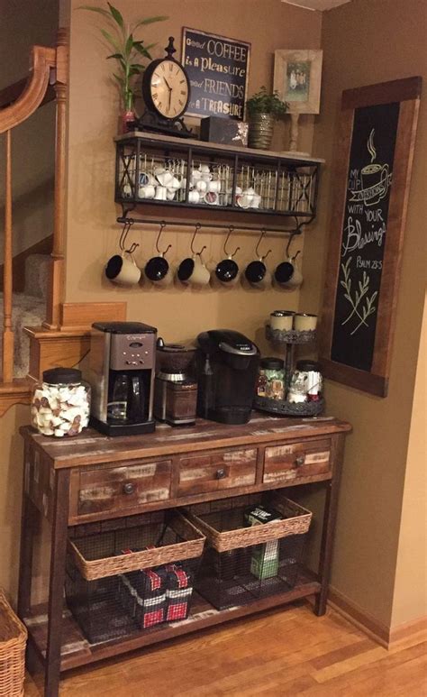 Find ideas and inspiration for outdoor bbq area to add to your own home. 80 amazing coffee bar ideas for your home 1 in 2020 (With ...