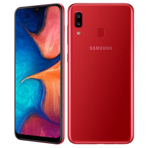 Samsung Galaxy A20 With 6 4 Inch Super Amoled Infinity V Display Dual Rear Cameras Android Pie