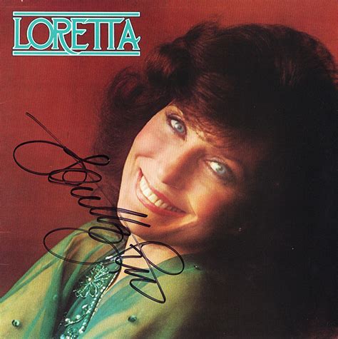 Loretta Lynn Signed Loretta Self Titled Album Artist Signed Collectibles And Ts